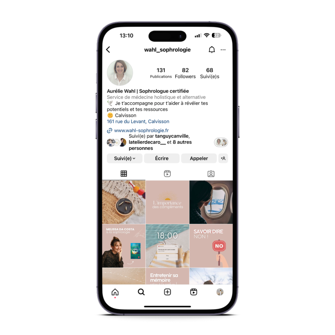 Retrouvez-moi sur Instagram !